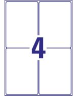 Étiquettes d'expédition - 99,1 x 143,5 mm - Blanc AVERY Lot de 1200