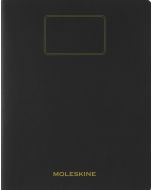 Carnet de Notes Ligné - 217 x 280 mm - Couverture Carton Noir Student MOLESKINE