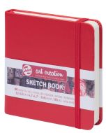 Carnet de croquis Rouge - 120 x 120 mm - Portrait ROYAL TALENS Art Creation