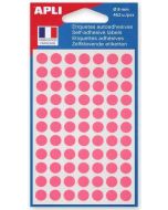 Photo Pastilles adhésives 8 mm - Rose AGIPA 111838 