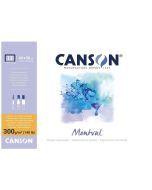Bloc aquarelle Montval 300 x 400 mm CANSON