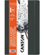 Carnet de croquis Noir - 216 x 279 mm CANSON Graduate Manga