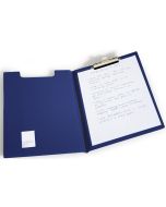 Porte Bloc avec pochette - 237 x 330 mm - Bleu foncé : DURABLE Visuel