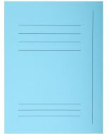 EXACOMPTA : Chemises imprimées à 3 rabats - Bleu clair (Classement)