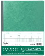 EXACOMPTA : Registre des ventes - Journal 6570E