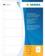 Étiquettes Adresses blanches 94 x 47 mm HERMA