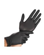 Gants en Nitrile Noir - Taille S : HYGOSTAR