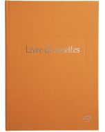 Livre de Recettes de Cuisine - Orange 22 x 17 cm LE DAUPHIN
