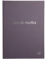 Livre de Recettes de Cuisine - Violet 22 x 17 cm LE DAUPHIN