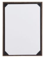 Photo Porte-bloc A4 en bois - 230 x 330 mm - Marron SECURIT