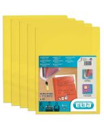 Photo Lot de 10 pochettes à coins A4 -  Jaune ELBA 100206708