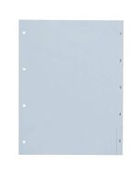 Photo Intercalaire numérique en plastique - 1 à 5 - A4 : PRO-OFFICE