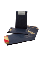 Photo Pochette d'emballage en papier - 240 x 410 mm - Kraft Bleu AGIPA