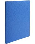 Chemise à dos rainé pour Dossier A4 - Bleu EXACOMPTA Lustro Carte
