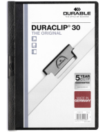 Photo Chemise de présentation A4 à clip - Noir (DURABLE 2227-01)