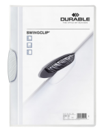 Photo Chemise de présentation A4 à clip - Blanc (DURABLE 2260-02)