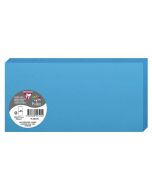 Photo POLLEN : Carte double de papier - Format DL - Bleu turquoise 2522C