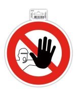Photo Panneau adhésif - Accès Interdit - Rouge EXACOMPTA