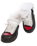 Photo Paire de surchaussures de sécurité - 39-43 - Noir/Rouge HYGOSTAR