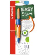 Photo STABILO : Porte-mines Easyergo 1,4 - HB Dessin - Bleu outremer/Orange fluo - B-46905-5