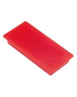 Photo Lot de 10 Aimants - 50 x 23 mm - Rouge : FRANKEN
