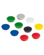 Photo Lot de 10 Aimants ronds - 24 mm - Assortiment : FRANKEN