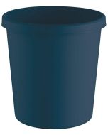 HELIT  : Corbeille à papier 18 litres - Jaune poubelle H2360018