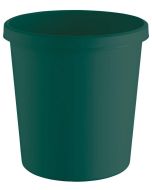 HELIT  : Corbeille à papier 18 litres - Jaune poubelle H2360018