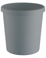 HELIT  : Corbeille à papier 18 litres - Jaune poubelle H2360018