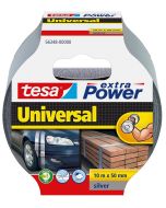 Photo TESA 00000-06 : Ruban adhésif universel extra Power - étanche intérieur extérieur - Argent - 50 mm x 10 m