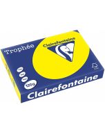 Ramette de papier de 250 feuilles A4 120g - Jaune Soleil : CLAIREFONTAINE Trophée Exemple