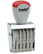 TRODAT : Tampon numéroteur - 6 bandes - 4 x 26 mm 511546