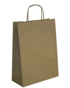 Sac en Papier - 320 x 215 x 270 mm - Kraft Brun PAPSTAR Lot de 50 sac