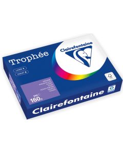 Ramette de papier Trophée de 250 feuilles A4 160g - Violine : CLAIREFONTAINE Visuel