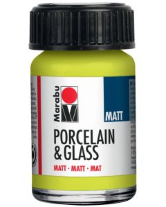 Peinture Noire mate - 15 ml - MARABU Porcelain et Glass Matt