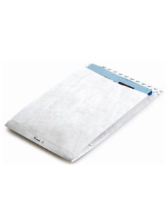 Pochettes d'expédition à soufflet - 250 x 353 mm - Blanc TYVEK