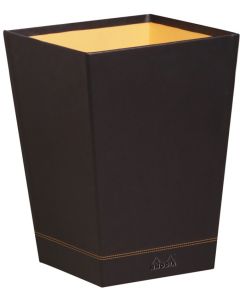 Corbeille à papier RHODIARAMA -  270 x 270 x 320 mm - Noir RHODIA 