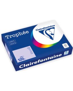 Ramette de papier de 250 feuilles A4 120g - Lilas : CLAIREFONTAINE Trophée Visuel