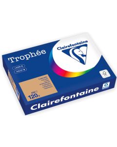 Ramette de papier de 250 feuilles A4 120g - Caramel : CLAIREFONTAINE Trophée Image