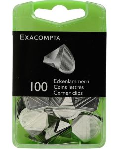Coins Lettres - 19 mm - Lot de 100 : EXACOMPTA image