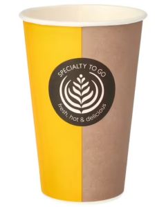 Gobelets à café en carton - 0,30 L : STARPAK  Coffee To Go Lot de 50- visuel