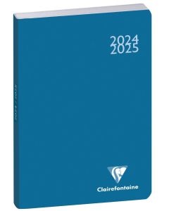 Agenda Scolaire 2024/2025 Work and After - 150 x 100 mm - Bleu CLAIREFONTAINE