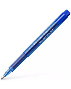 Stylo feutre Broadpen 1554 - Bleu : FABER CASTELL Visuel