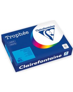Ramette de papier Trophée de 500 feuilles A4 - Bleu Turquoise : CLAIREFONTAINE Visuel
