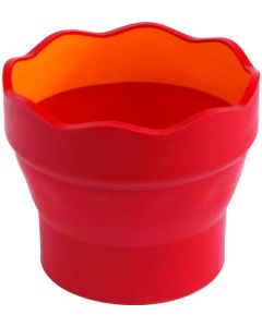 Gobelet à eau pliable - Rouge : FABER CASTELL Clic et Go Modèle