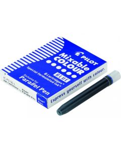 Cartouche d'encre pour stylo plume de Calligraphie Parallel Pen - Bleu : PILOT Lot de 6 Visuel