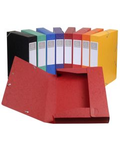 Boîte de classement Cartobox - Dos 50 mm - Assortiment : EXACOMPTA Visuel