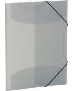 Chemise à élastiques A4 en PP translucide - Gris : HERMA Modèle