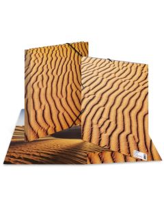 Chemise à élastiques A3 en PP translucide - Rose fluo HERMA