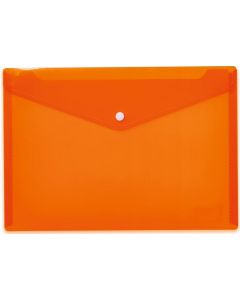 Pochette enveloppe DL à bouton-pression - Transparente HERMA